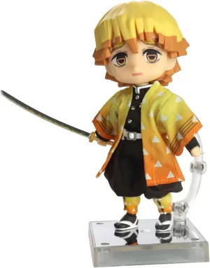 Good Smile Demon Slayer: Kimetsu no Yaiba: Zenitsu Agatsuma Nendoroid Doll Action Figure, Multicolor