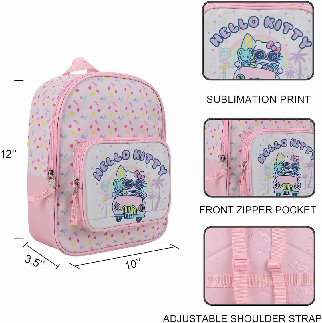 Hello Kitty Beach Trip 2-Pack Luggage Set