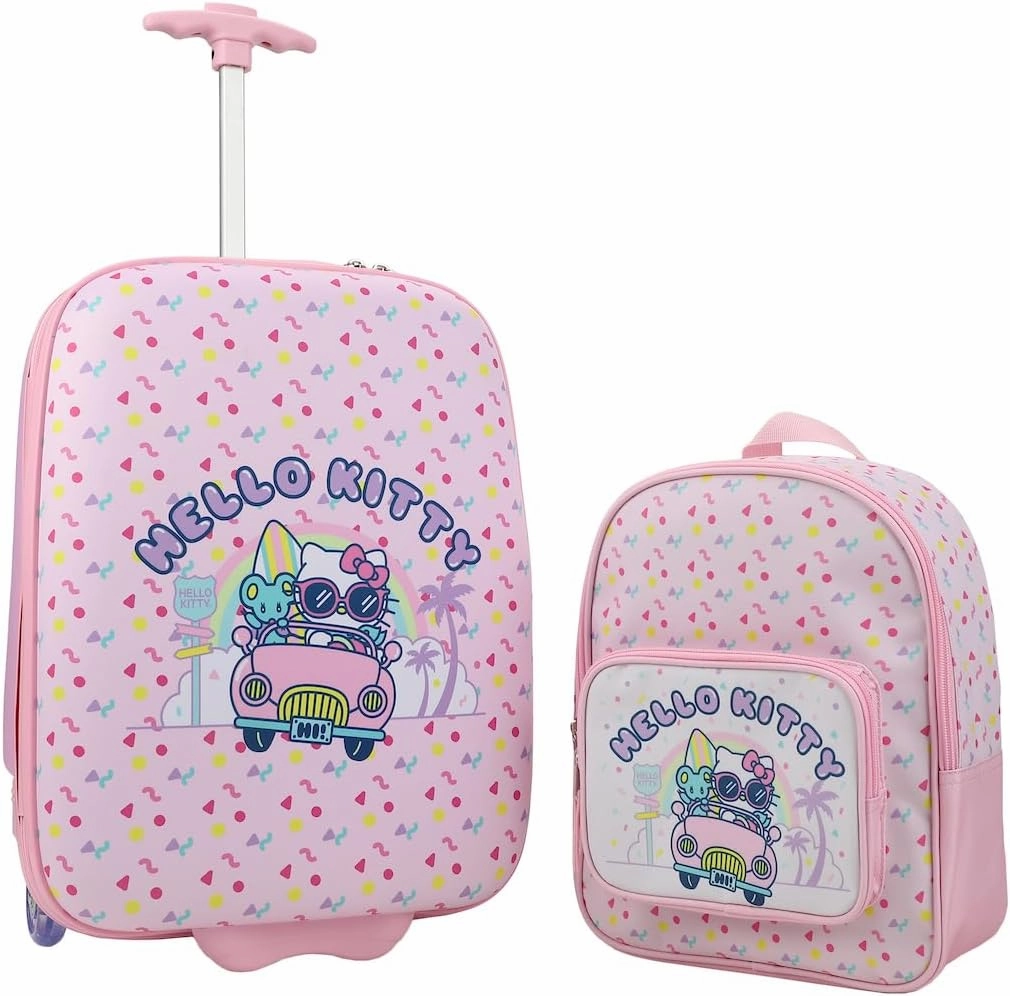 Hello Kitty Beach Trip 2-Pack Luggage Set
