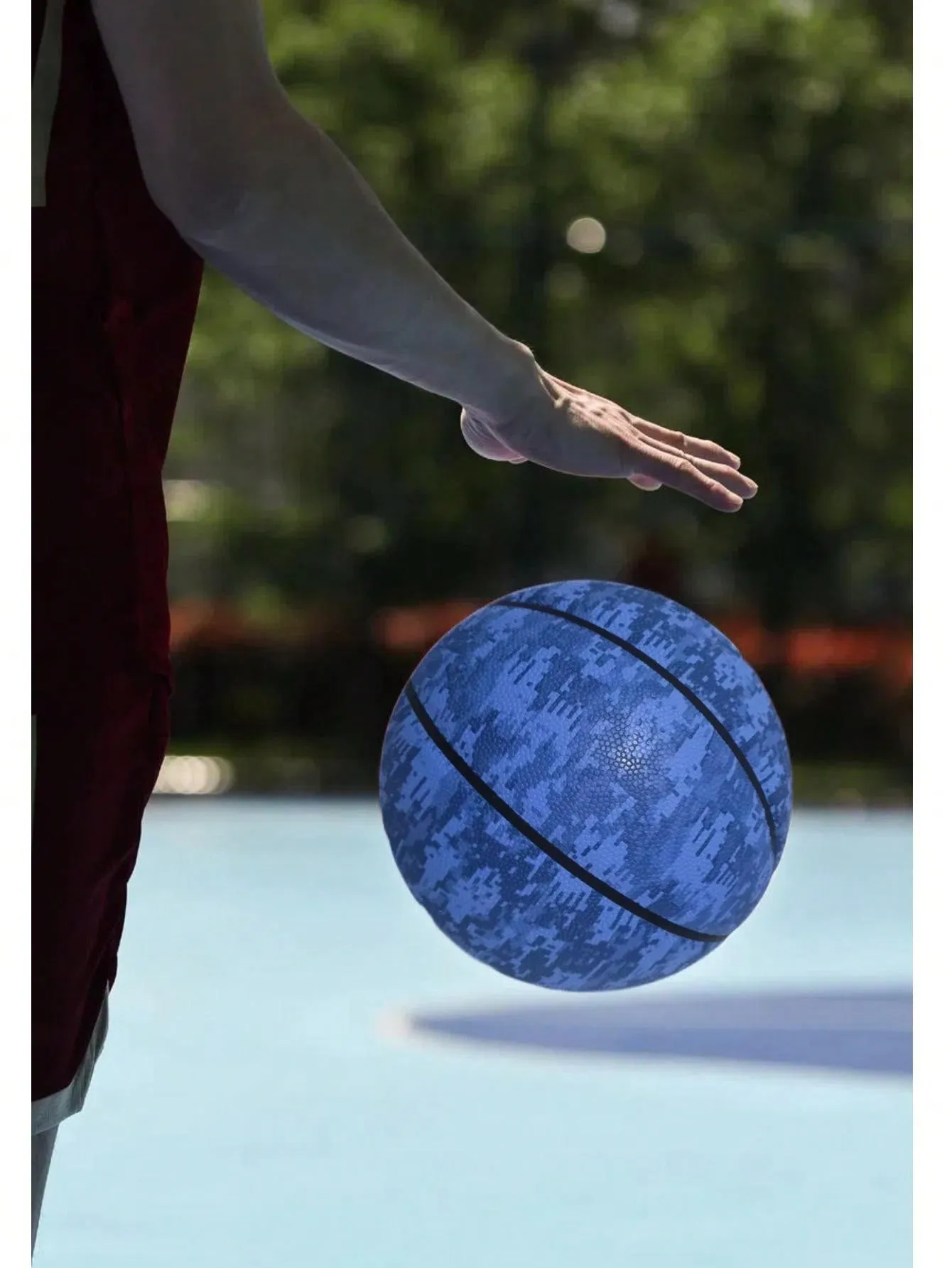 High-Grade PU Handcrafted Non-Slip Fashion Unique Colorful Basketball