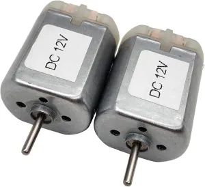 Hobby Torque Micro High Speed Motor, 12V 12500RPM, FC-280PC Mini DC Motors for Car Central Door Lock/Vehicle Rearview Mirror/Toys or Smart Device Engine Science (Size : 2 PCS)