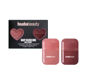 Huda Beauty Baby Blush Duo Rose And Berry, 2x2ml