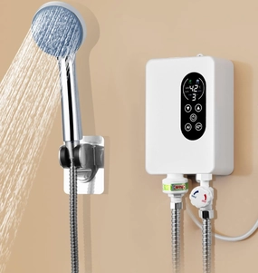 Instant Water Heater Kitchen Bathroom Tankless Hot Shower Mini Instant Electric Water Heater Shower