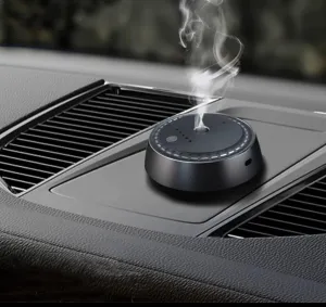 Intelligent Car Air Freshener, Automatic Fragrance Diffuser, Odor Eliminator, Black (Ritz Carl)
