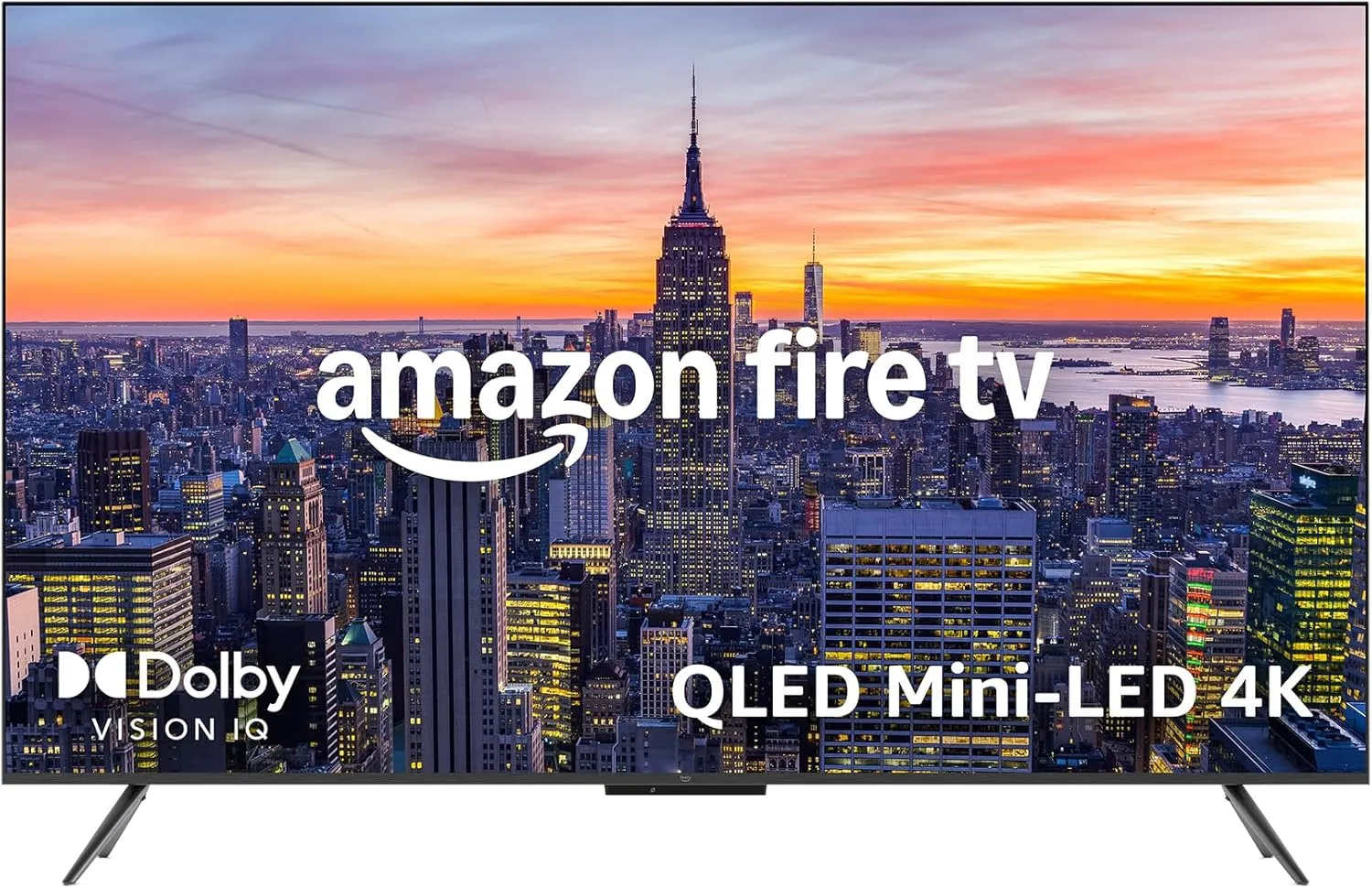 Introducing Amazon Fire TV 55" Omni Mini-LED Series, QLED 4K UHD smart TV, Dolby Vision IQ, 144hz gaming mode, Ambient Experience, hands-free with Alexa, 2024 release