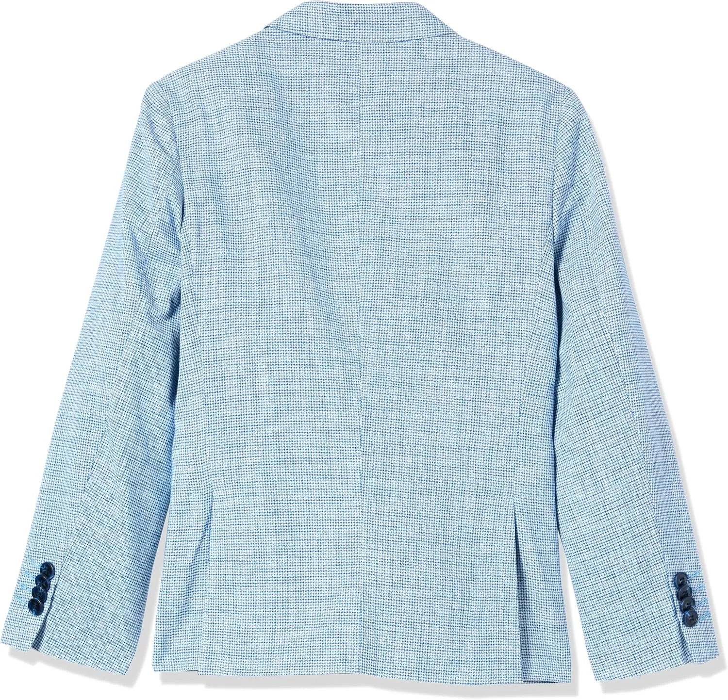 Isaac Mizrahi Slim Fit Boy's Mini Houndstooth Blazer