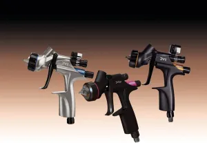 Itw Devilbiss 704703 Dv1 3 Spray Gun Bundle With Dv1 Smart Mini Gun