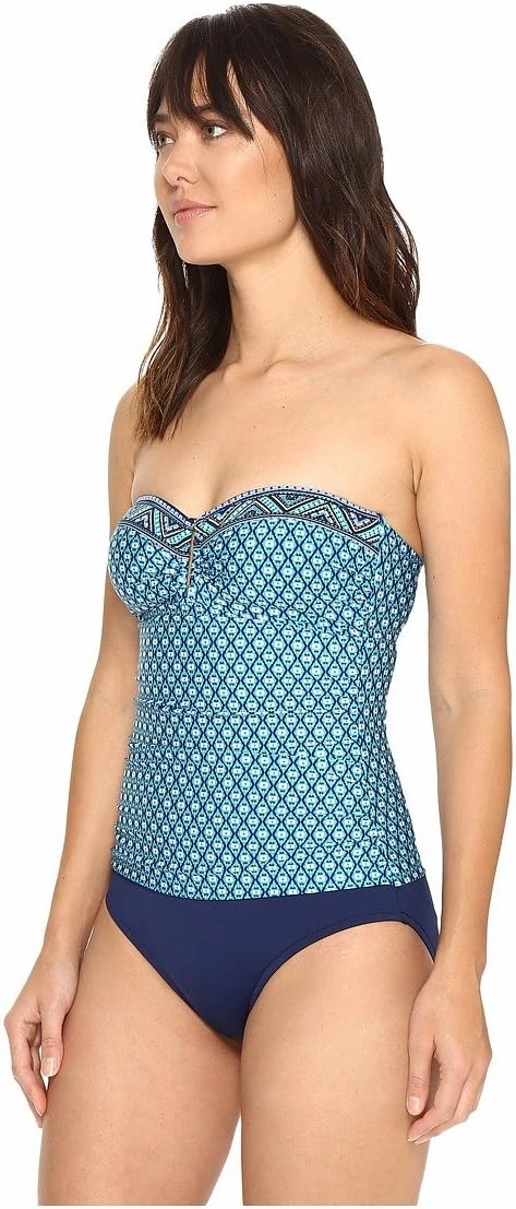 Jantzen Women's Wow Factor Bandeau One Piece Swimsuit