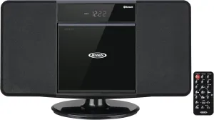JENSEN JBS-300 Wall Mountable Bluetooth Music System with MP3 CD Player/Digital AM/FM Stereo Reveiver and Remote Control