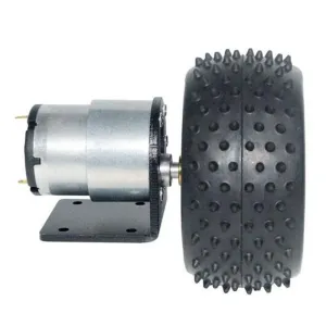 JGB37-520 Encoder Motor DC 12V 24V Mini Micro Metal Gear Motor High Torque Electric Motor Smart Car Motor - (Speed(RPM): 107 RPM/Voltage(V): 24V)
