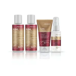 Joico K-PAK Color Therapy Hair Regiment Mini Set for Color Treated Hair