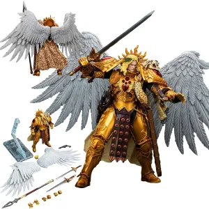 JOYTOY Warhammer 40K Blood Angels 1/18 Action Figures The IX Legion Blood Angels Sanguinius Primarch of The IXth Legion Model Collection