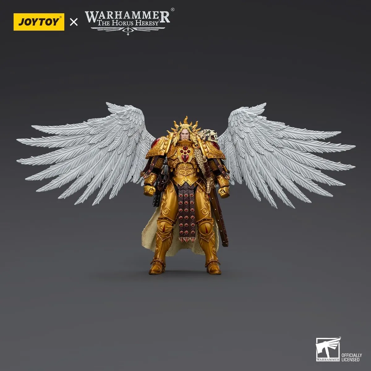 JOYTOY Warhammer 40K Blood Angels 1/18 Action Figures The IX Legion Blood Angels Sanguinius Primarch of The IXth Legion Model Collection