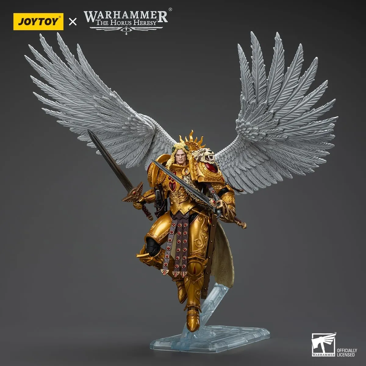JOYTOY Warhammer 40K Blood Angels 1/18 Action Figures The IX Legion Blood Angels Sanguinius Primarch of The IXth Legion Model Collection