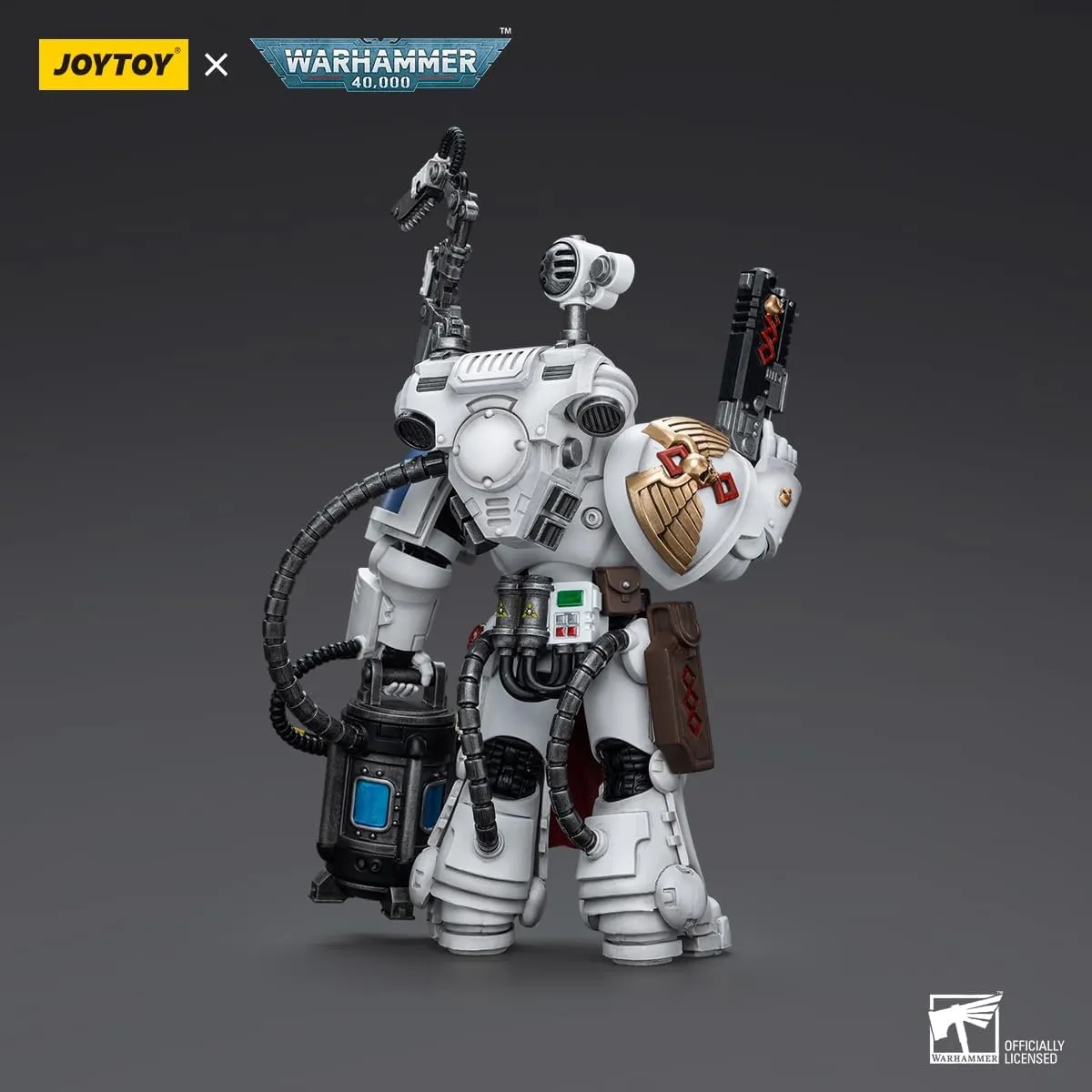 JOYTOY Warhammer 40K Ultramarines 1/18 Action Figures Ultramarines Apothecary Biologis Model Collection