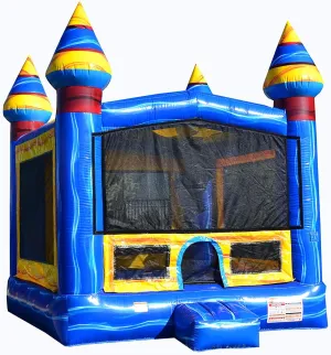 JumpOrange Melting Artic Commercial Grade Bounce House 13x13 for Kids and Adults (with Blower), Basketball Hoop, Outdoor Indoor, Bouncer Jumper, Birthday Party, Rental Grade, Big Inflatable