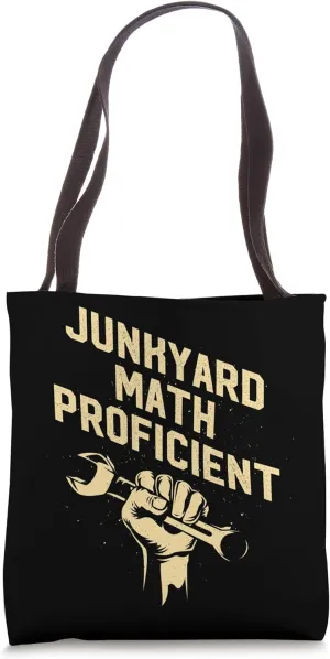 Junkyard Math Proficient Mechanic Dad Car Repair Daddy Smart Tote Bag