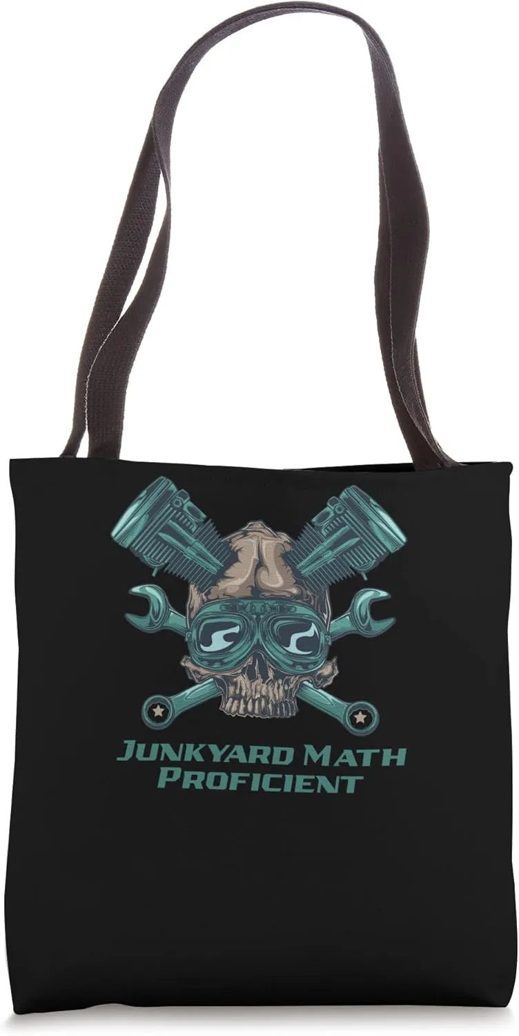 Junkyard Math Proficient Mechanic Dad Car Repair Daddy Smart Tote Bag