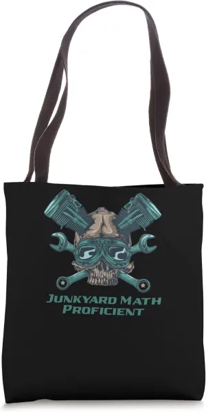 Junkyard Math Proficient Mechanic Dad Car Repair Daddy Smart Tote Bag