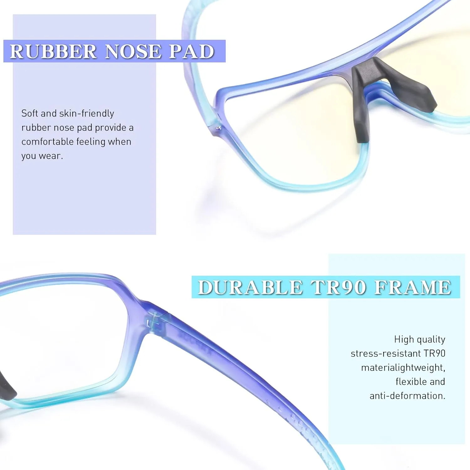 KAPVOE Photochromic Cycling Glasses for Men Women Sports Sunglasses MTB Biking Sunglasses UV Protection K64