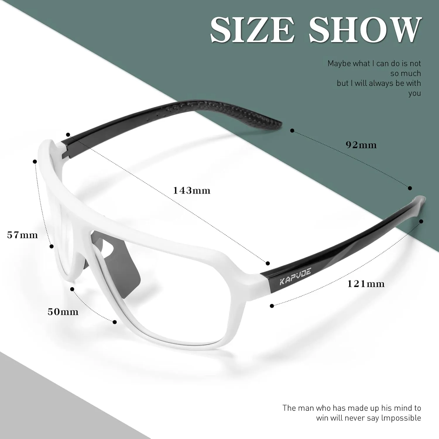 KAPVOE Photochromic Cycling Glasses for Men Women Sports Sunglasses MTB Biking Sunglasses UV Protection K64
