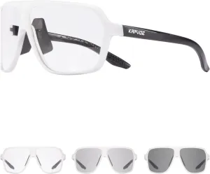 KAPVOE Photochromic Cycling Glasses for Men Women Sports Sunglasses MTB Biking Sunglasses UV Protection K64