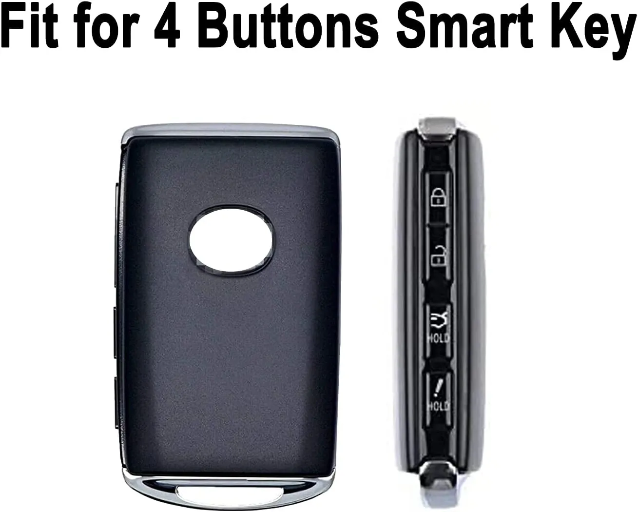 Key Fob Cover Case fit for Mazda 3 Hatchback, Mazda CX4 CX5 CX8 CX9 CX-30 6 WAZSKE11D01 ABS Carbon Fiber Pattern