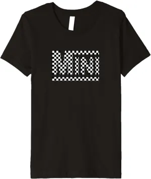 Kids Checkers Mini Child Skate Shoe Van Life Matching Mama Mom Premium T-Shirt