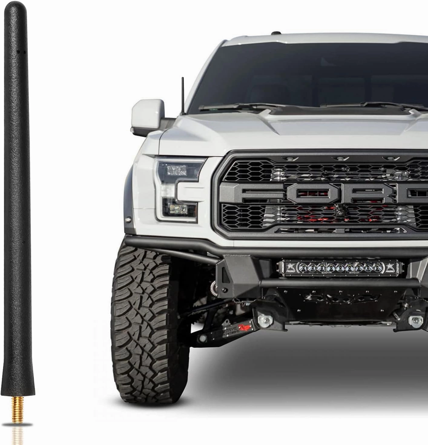 KSaAuto Short Antenna for 2009-2025 Ford F-150, 2017-2025 F-250 F-350, Ford Car Accessories Antenna Replacement