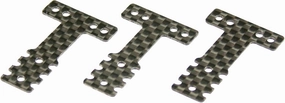Kyosho MZW404 Carbon Rear Suspension Plate Set, Mini-Z
