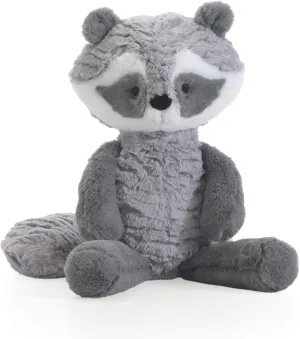 Lambs & Ivy Little Woodland Raccoon Plush,Suki, Gray
