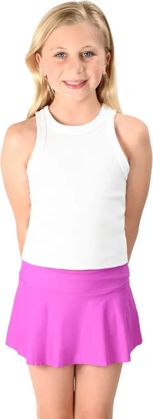 Lands' End Girls' Swimwear UPF 50 Swim Skirt (S-XL)
