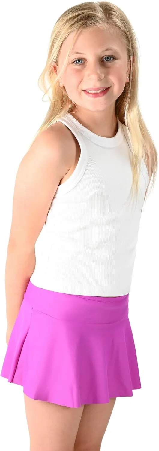 Lands' End Girls' Swimwear UPF 50 Swim Skirt (S-XL)
