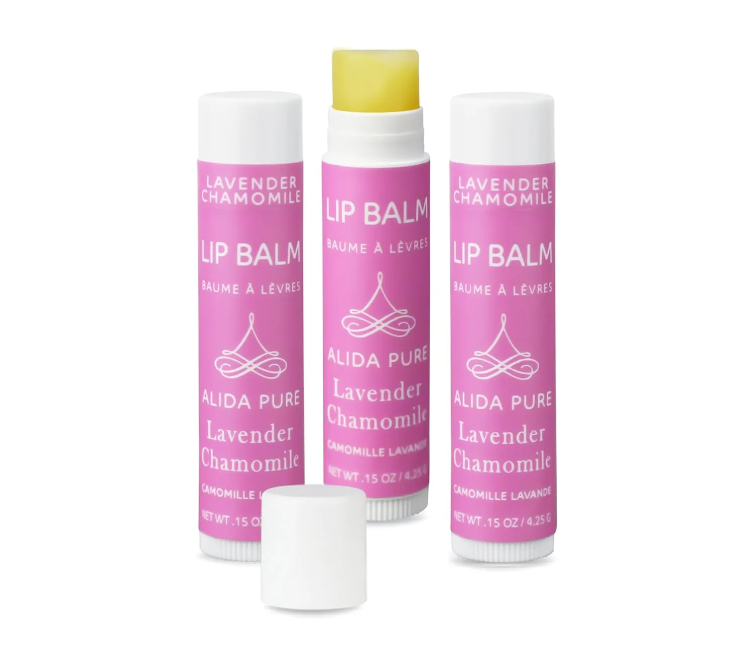 Lavender Chamomile Lip Balm Collection, Floral Lip Balm Collection, Aria Lip Balm Collection Bundle