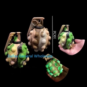 LED Grenade Pop Balls For Stress Relief Bulk