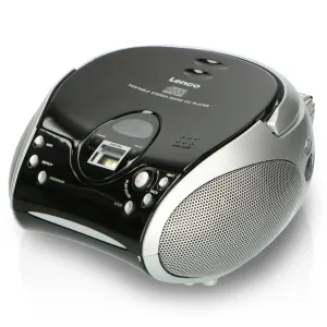 Lenco FM Radio w/ CD Player (SCD-24)