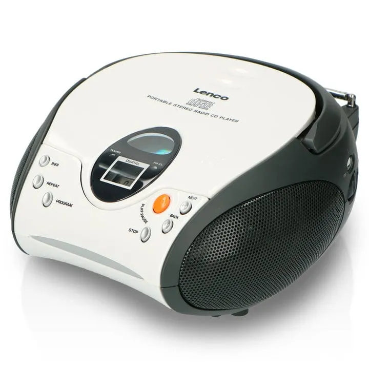 Lenco FM Radio w/ CD Player (SCD-24)