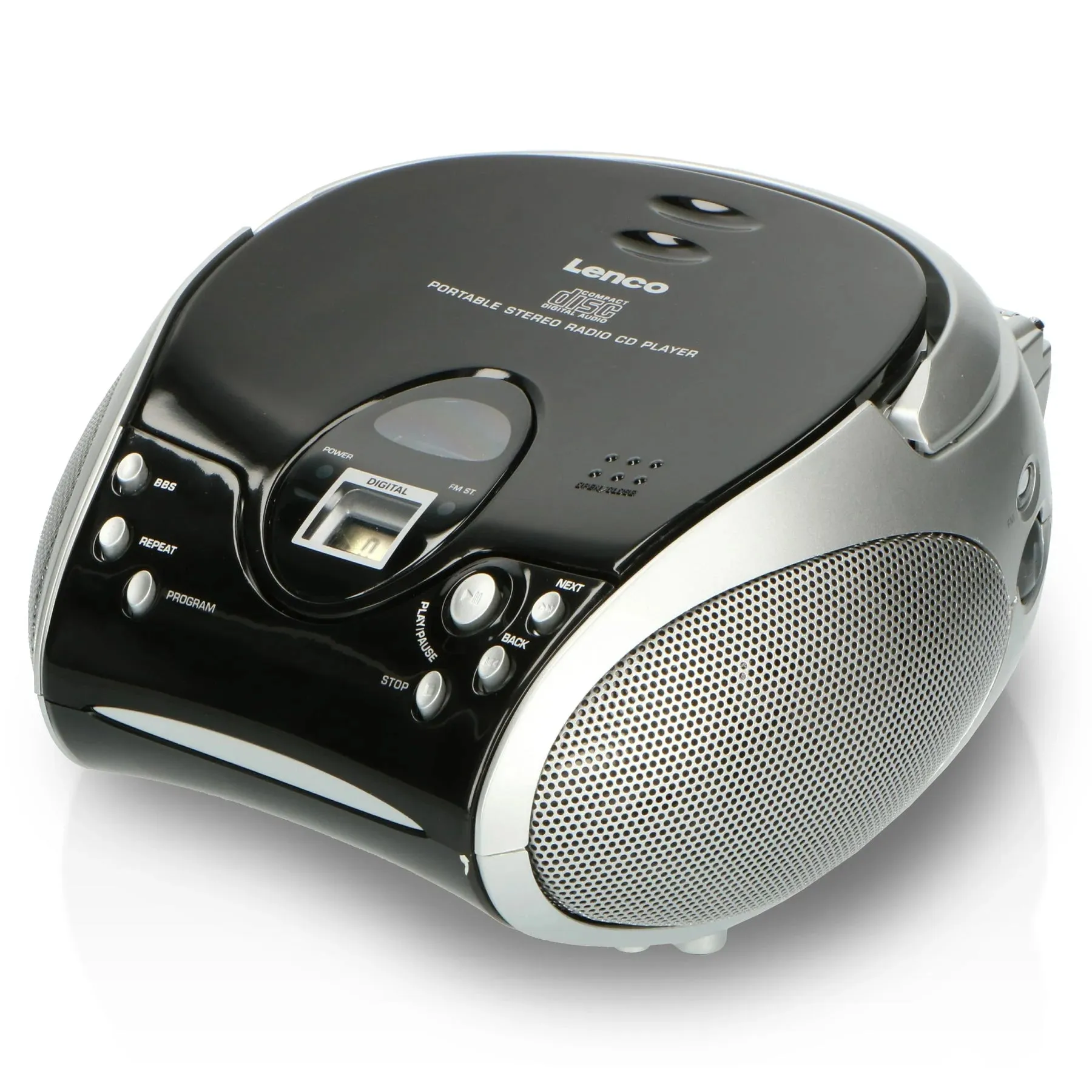 Lenco FM Radio w/ CD Player (SCD-24)