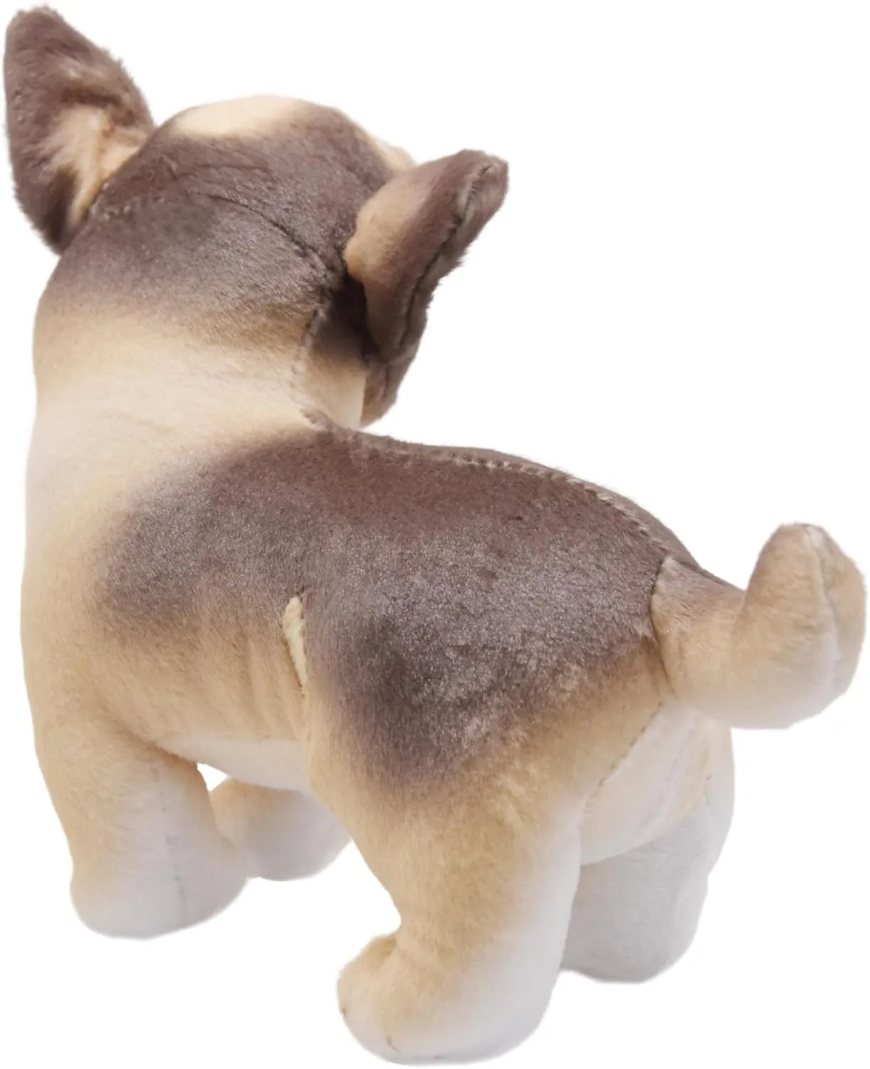 Lifelike Chihuahua Stuffed Animal Animated Plush Puppy Toy Doll Super Realistic Dogs Act Like Real Excellent Gifts for Kids Birthday Party Dog Collection 9 Inches (Chihuahua)
