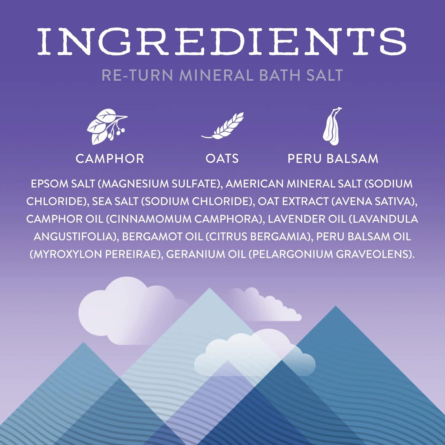 Little Moon Essentials Nourishing Mineral Bath Salt, Re-Turn, 13.5 oz.