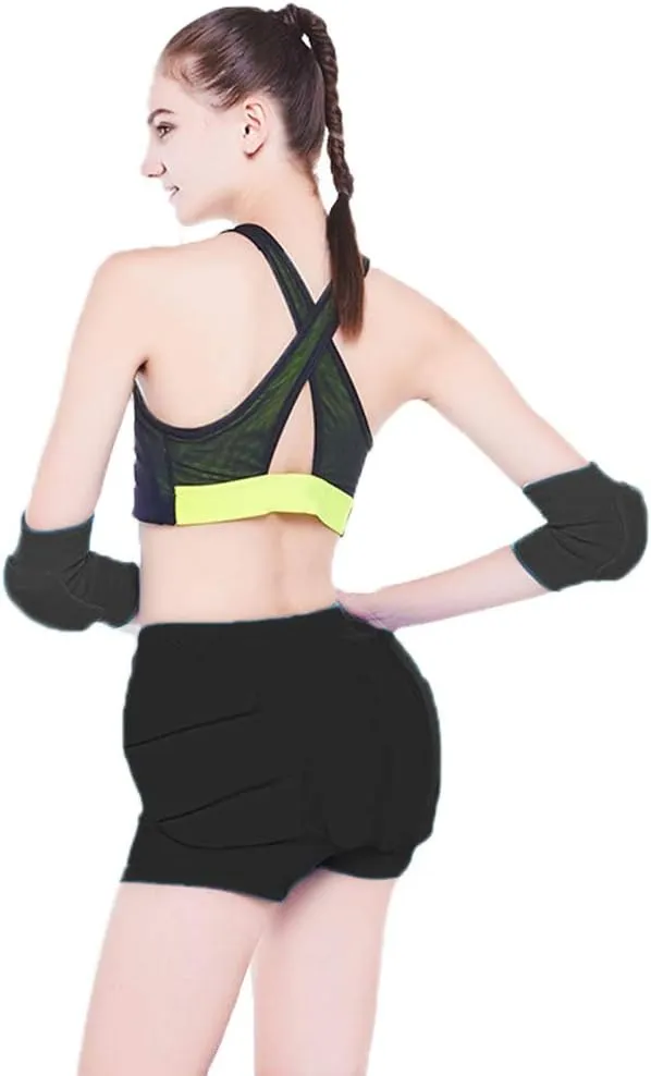 LIUHUO Padded Shorts for Skating Snowboarding HIPS Protector Guard Ski Youth Adult