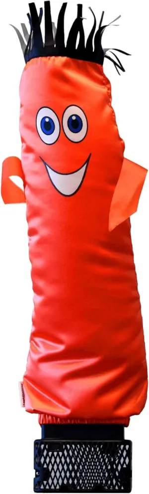 LookOurWay Air Dancers Mini Inflatable Tube Man Set - 29" Wacky Waving Inflatable Tube Guy with Blower for Desktop Advertising - Orange