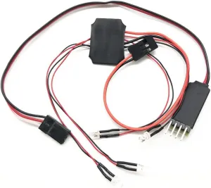 Lubosi DIY Light Group Set for MINI-Q MINI-D HGD1 RC Draft Car Model Car Upgrade Parts RC Light Flash Four Lights