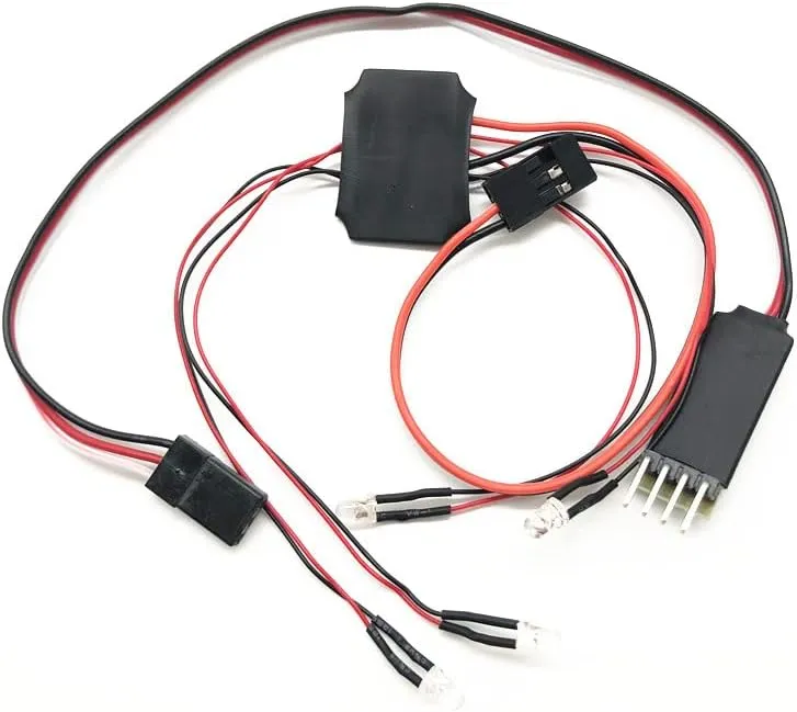 Lubosi DIY Light Group Set for MINI-Q MINI-D HGD1 RC Draft Car Model Car Upgrade Parts RC Light Flash Four Lights