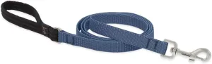 LupinePet Eco 3/4" Mountain Lake 6-Foot Padded Handle Leash for Medium and Larger Dogs