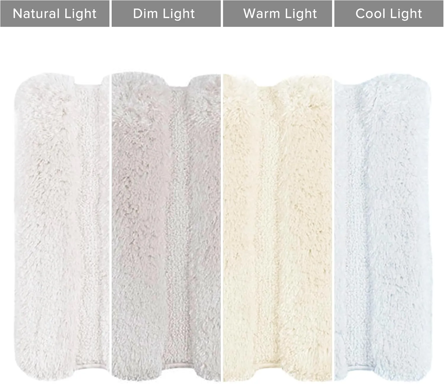 Madison Park Tufted Pearl Channel Absorbent Bathroom Rugs Non Slip Washable Bath Mat Shaggy Rugs For Bathroom Bedroom Plush Thick Soft Machine Wash Rubber Back Wheat 17x24" 1 piece