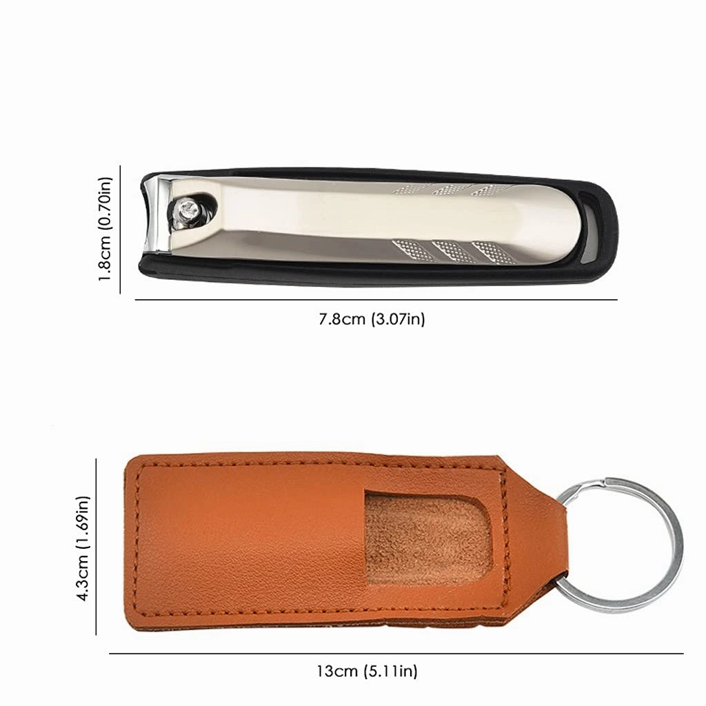 Manicures, Pedicure Kits, Nail Clippers, Stainless Steel Nail Clippers Personal Care Manicure Portable Mini Pack Travel Single Pack Men Professional Grooming Kits (Color : A)
