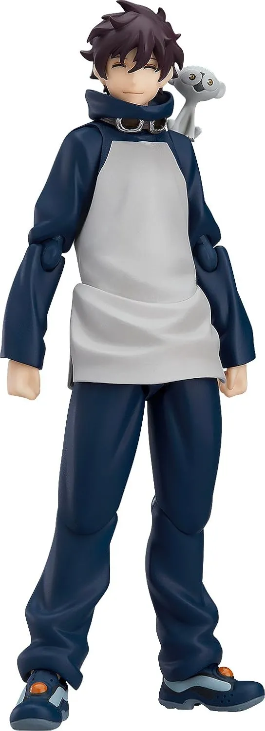 Max Factory Blood Blockade Battlefront & Beyond: Leonardo Watch Figma Action Figure, Blue, White, Brown, One-Size