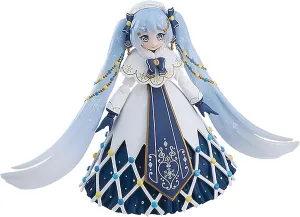 Max Factory Character Vocal Series 01: Hatsune Miku Snow Miku (Glowing Version) Figma Action Figure, Multicolor