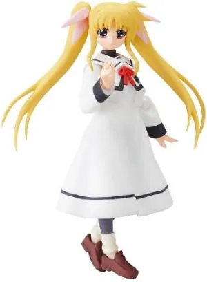 Max Factory Magical Girl Lyrical Nanoha A's: Fate Testarossa "School Uniform" Figma Action Figure